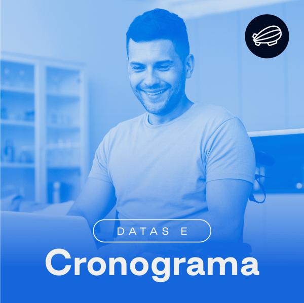 Datas e cronograma